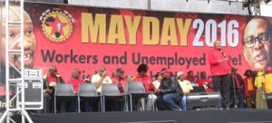 First May Day Rally of new labour federation