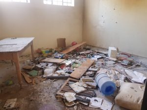 CWAO office trashed and burnt