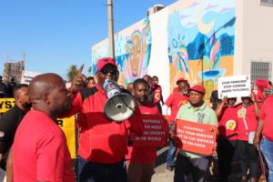 Police prevent SAFTU from marching to SONA venue