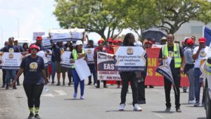 Doctors march for jobs in the Eastern Cape