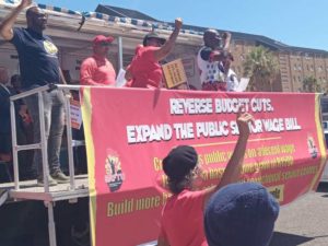 Unions and unemployed unite against budget austerity