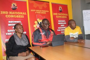 Saftu backs an e-hailing drivers’ union