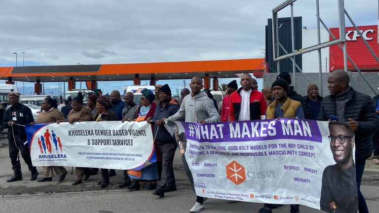 Men picket in Khayelitsha against GBV after teen’s rape and murder