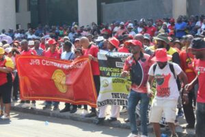 Cosatu protests for decent work
