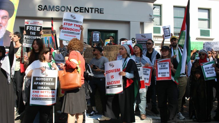 South Africans in solidarity with Palestine
