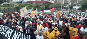 Protesters demand permanent Gaza ceasefire
