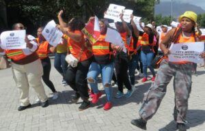 Cape Town law enforcement officers protest dismissal
