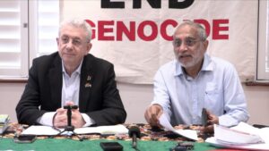 Palestinian leader calls for an organised international campaign to isolate Israel