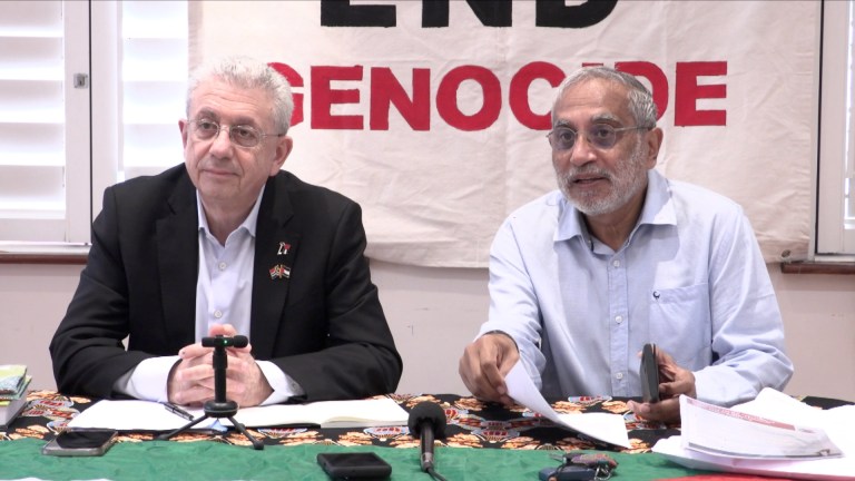 Palestinian leader calls for an organised international campaign to isolate Israel