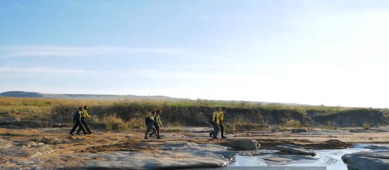 Long walk to school for learners in rural Eastern Cape