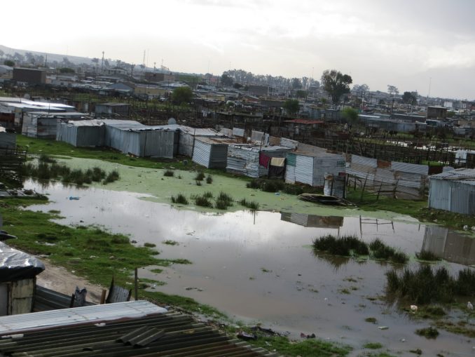 Storms and flood waters devastate Cape Town’s informal settlements