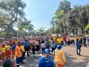 EPWP workers march in Durban against imminent job losses