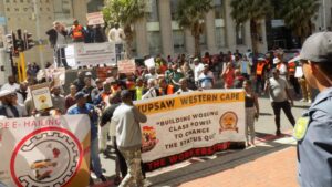 E-hailing drivers go on strike in Cape Town