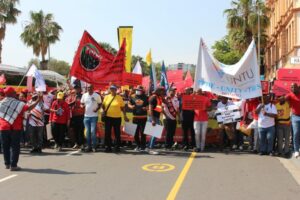 Cosatu marches for decent work and against inequality