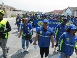 Khayelitsha residents march against gun violence and crime