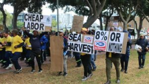 Sea Harvest strike continues to second day