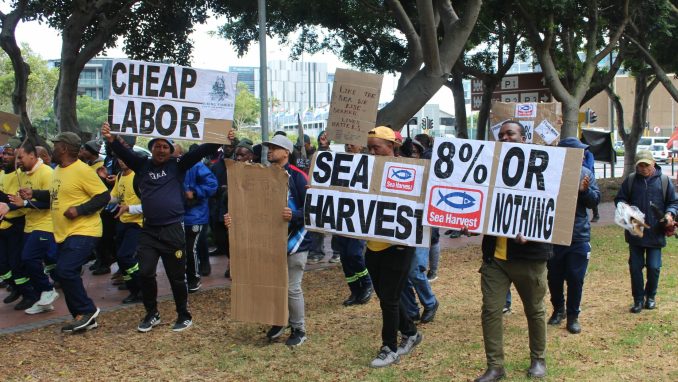 Sea Harvest strike continues to second day