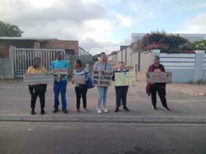 Bishop Lavis parents protest declining education standards