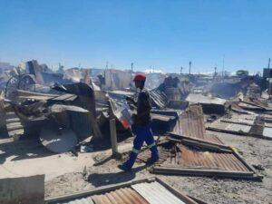 Shack fire leaves hundreds homeless in Khayelitsha