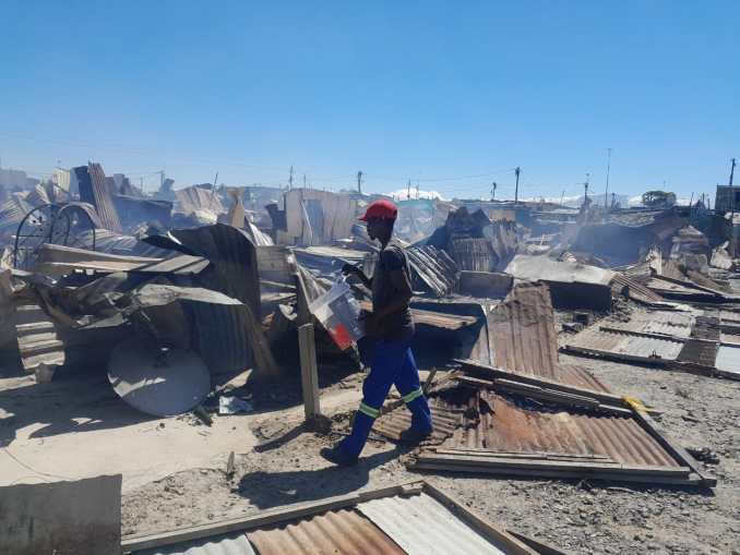 Shack fire leaves hundreds homeless in Khayelitsha