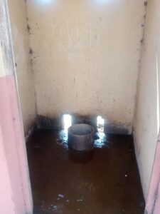 Pit toilets replaced by substandard ‘improved’ pit toilets in EC schools