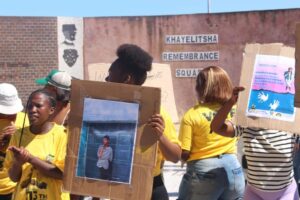 Brutal killing of gay teen sparks protests outside Khayelitsha court