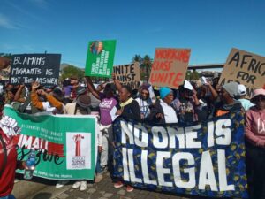 ‘No One Is Illegal!’: Marchers call for unity, justice and an end to xenophobia