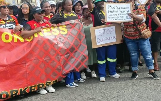 Municipal workers in Buffalo City demand permanent employment and an end to outsourcing