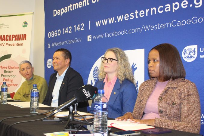 Western Cape Health Department announces rollout of ‘breakthrough’ HIV prevention drug