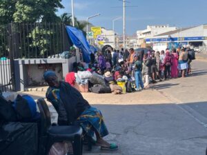 Rights groups demand emergency shelter for hundreds of refugees living on Durban pavement